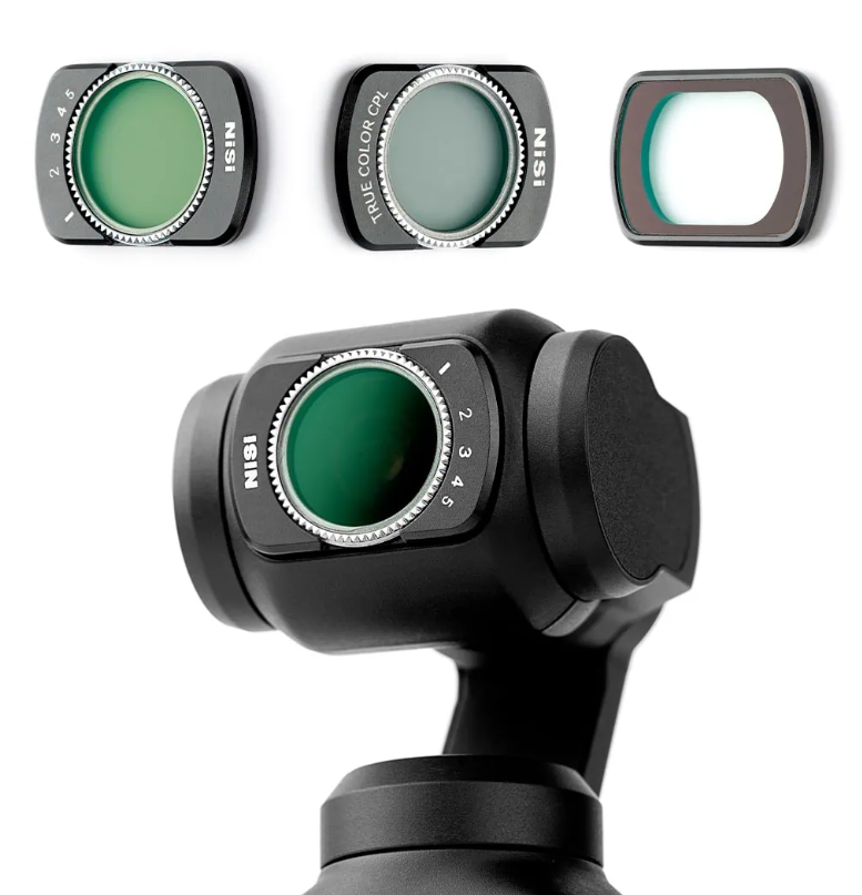 NISI Kit Filtri Magnetici - Compatibili con DJI Pocket 3 Camera