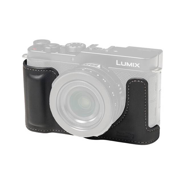 SmallRig Kit mezza custodia in pellen NERO per Panasonic LUIMX L10 5698