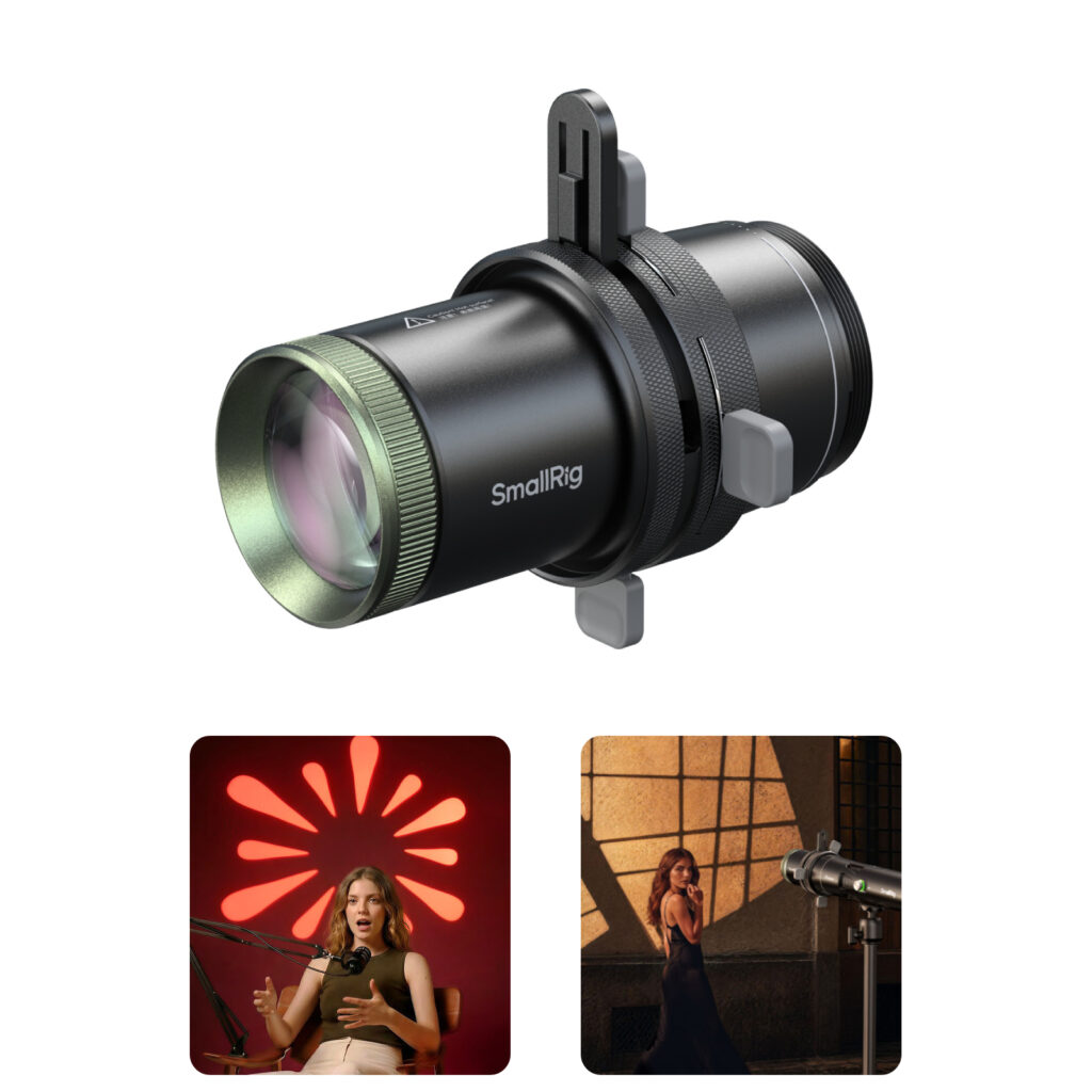 SmallRig Faro SP Air per RF 20C e 10C, fascio luminoso a 36 gradi, 10 gobo, messa a fuoco, mag 6376