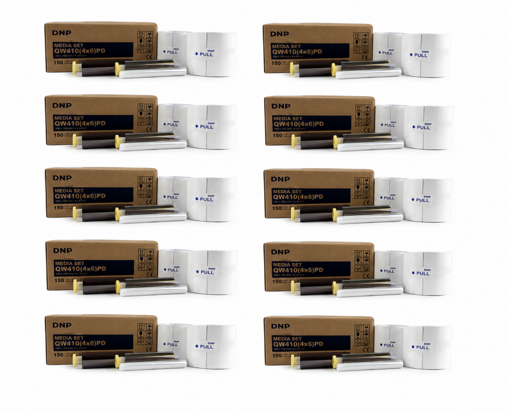 DNP MEDIA QW410 10X15 STANDARD 300 STAMPE 4X6 (10 CONFEZIONI)