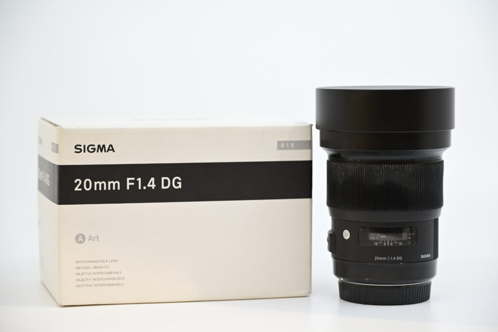 OBIETTIVO SIGMA 20MM F/1.4 DG HSM ART PER CANON