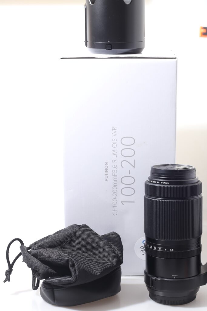 OBIETTIVO FUJI GF 100-200 MM F/5.6 R LM OIS WR.