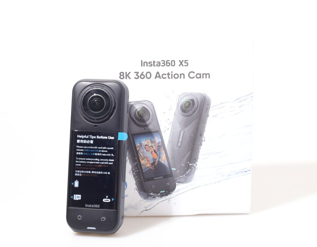 ACTION CAM INSTA 360 X5. EX DEMO.