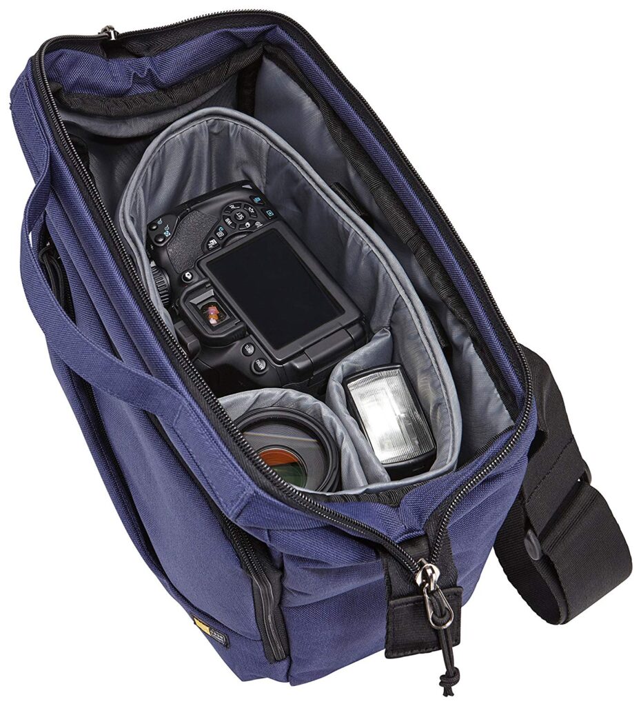 Case Logic Reflexion Borsa a Tracolla per Fotocamere DSLR, Blu