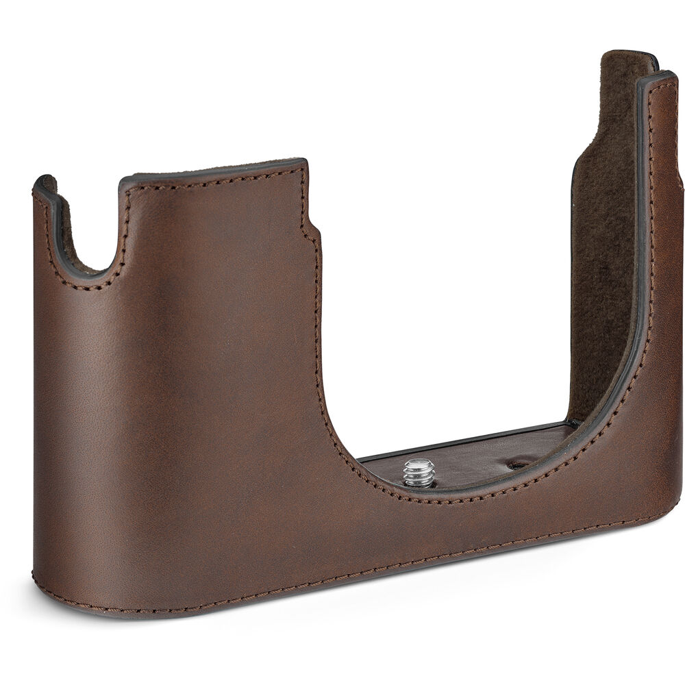 Leica Q3 Protector Leather Case (Dark Brown) 18878