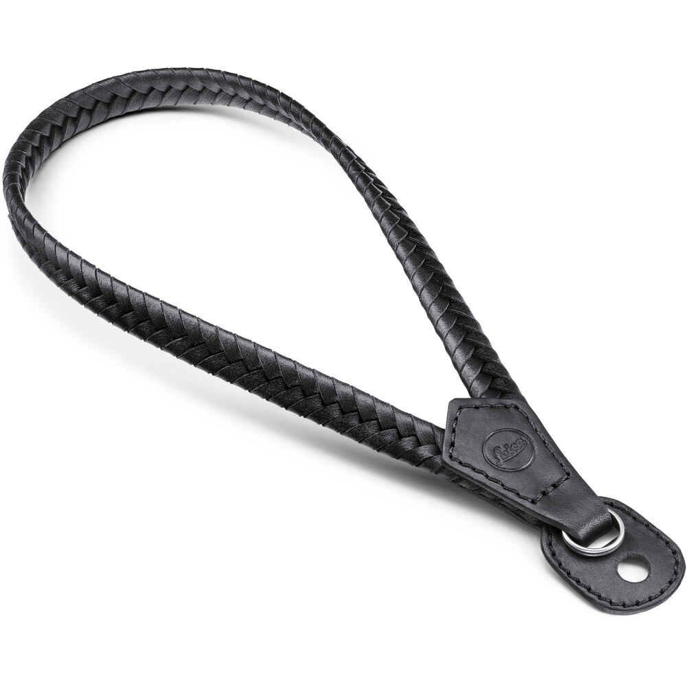 Leica D-Lux 8 Braided Leather Wrist Strap (Black) 19694