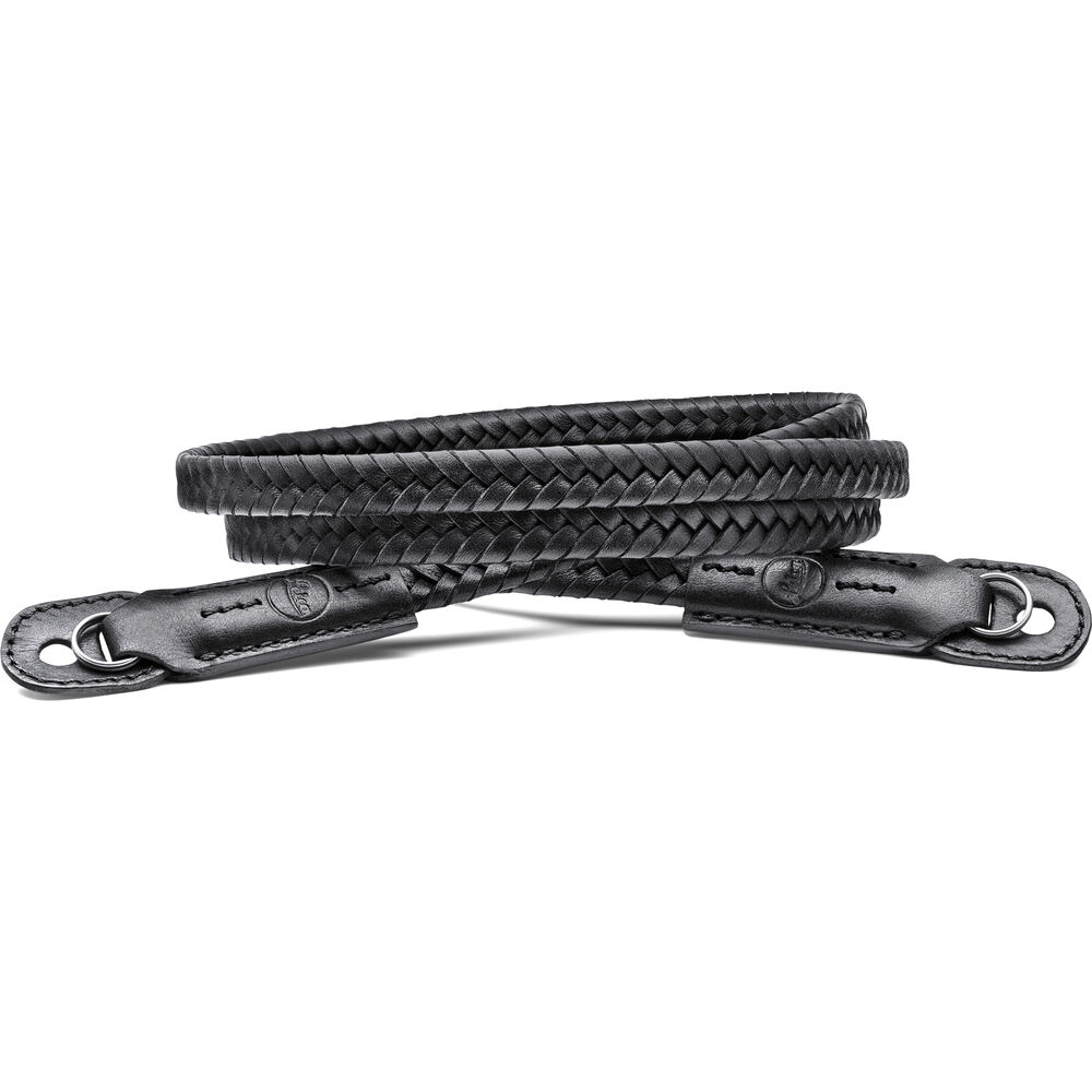 Leica D Lux-8 Braided Leather Carrying Strap (Black) 19695