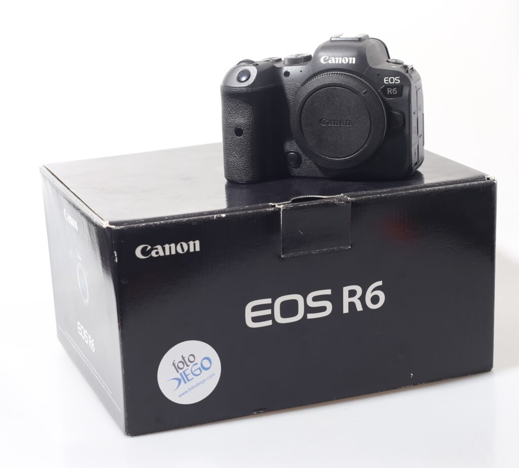 FOTOCAMERA DIGITALE MIRRORLESS FF CANON EOS R6. CORPO.