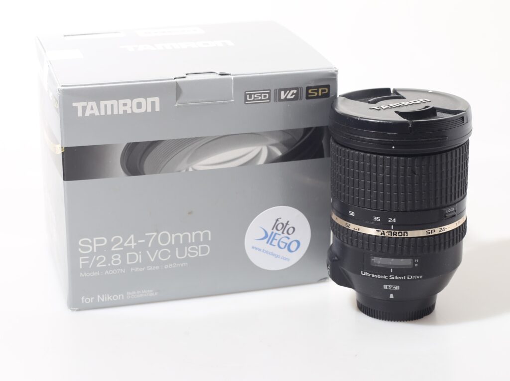 OBIETTIVO TAMRON SP 24-70 MM F/2.8 DI VC USD. NIKON.
