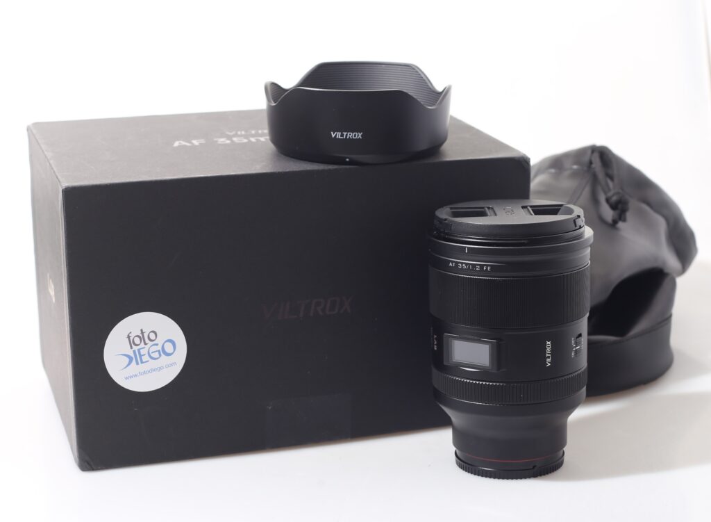 OBIETTIVO VILTROX AF 35 MM F/1.2 VCM ASPH ED IF. SONY E.