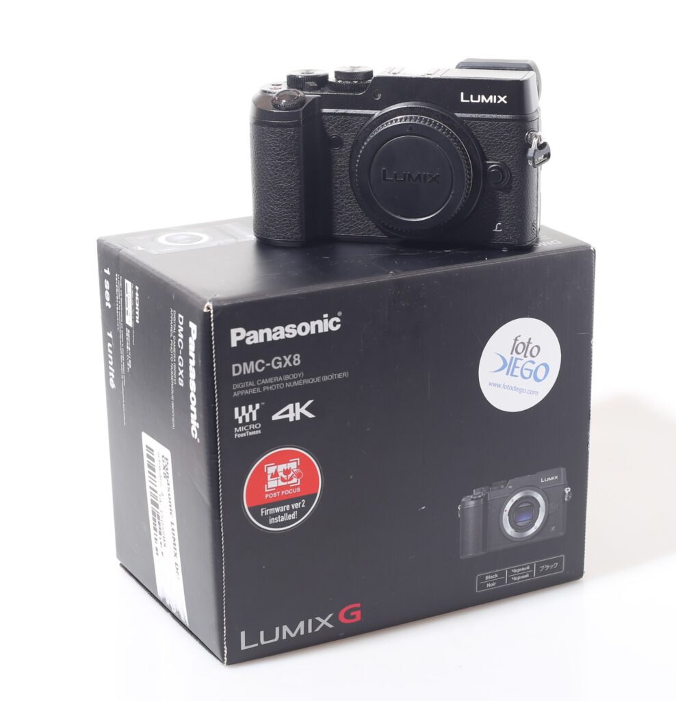 FOTOCAMERA DIGITALE MIRRORLESS PANASONIC GX8. CORPO.