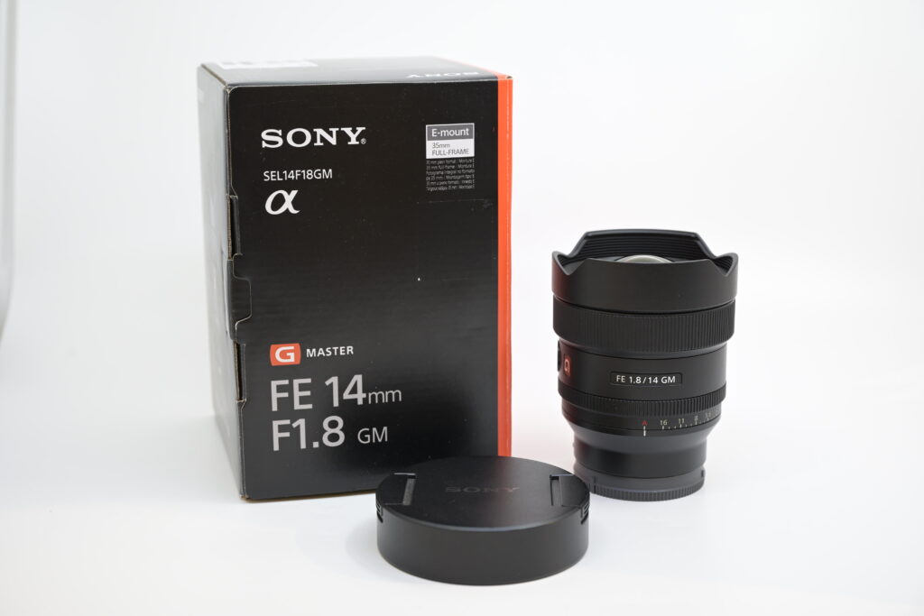 OBIETTIVO SONY FE 14MM F/1.8 GM
