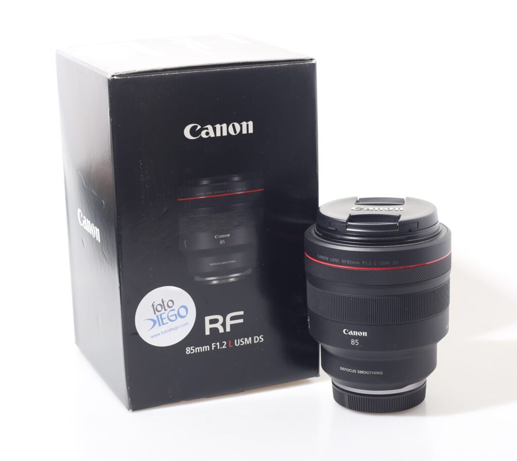 OBIETTIVO CANON RF 85 MM F/1.2 L USM DS.