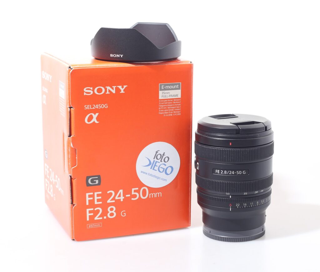 OBIETTIVO SONY FE 24-50 MM F/2.8 G. E-MOUNT.