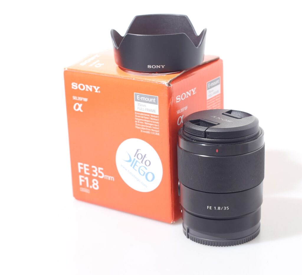OBIETTIVO SONY FE 35 MM F/1.8. E-MOUNT.