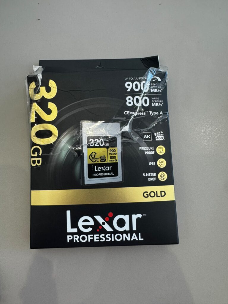 Lexar 320gb gold type A (DEMO)