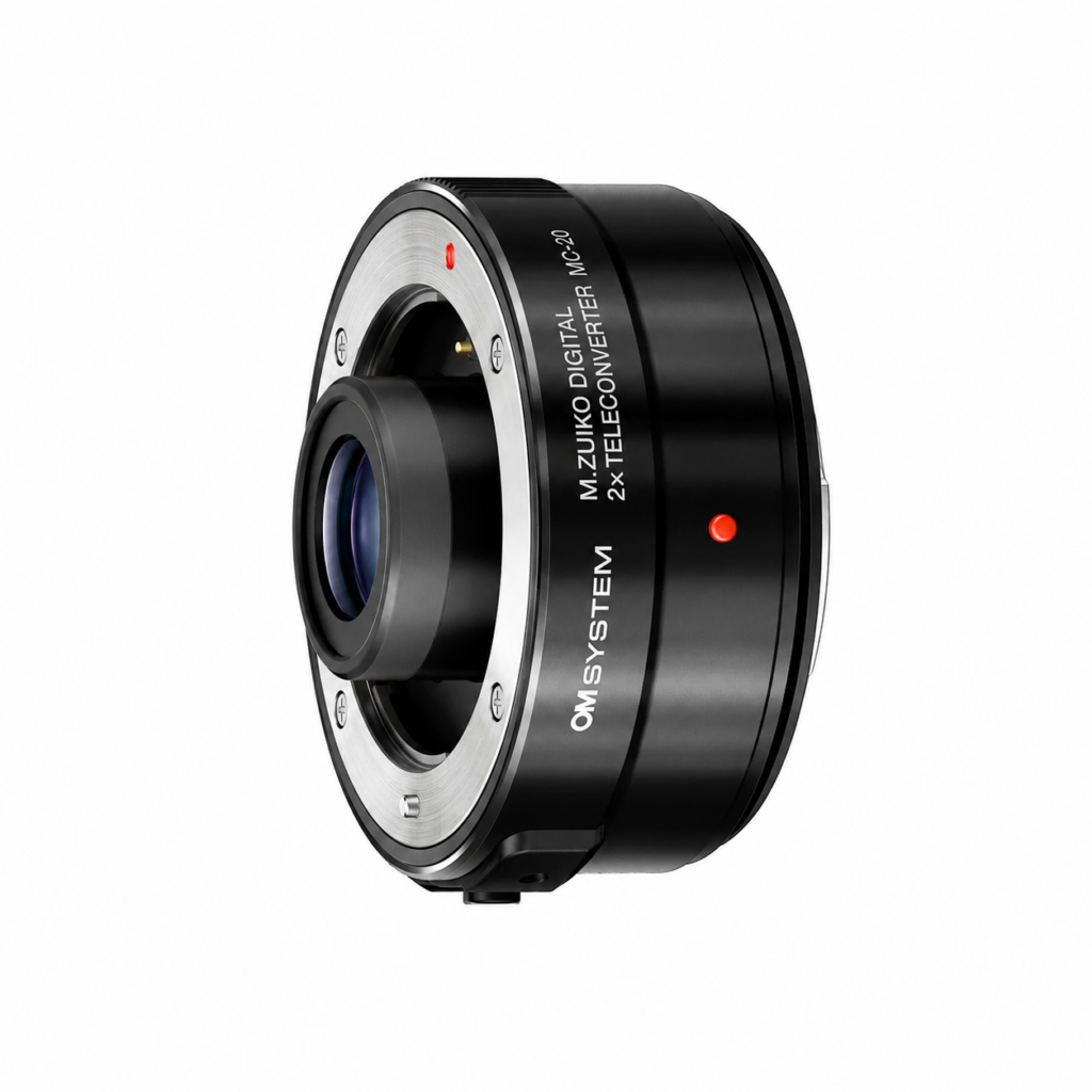 OM SYSTEM M.Zuiko Digital 2x Teleconverter MC-20 – Moltiplicatore di Focale 2x Micro Quattro Terzi
