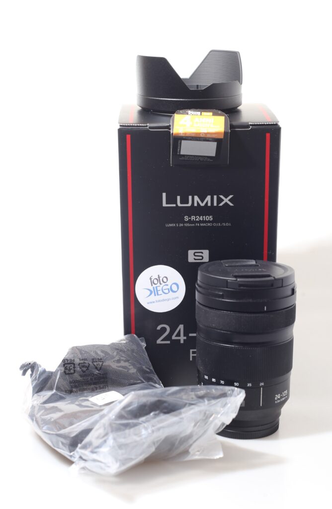 OBIETTIVO PANASONIC LUMIX 24-105 MM F/4 S. L-MOUNT.