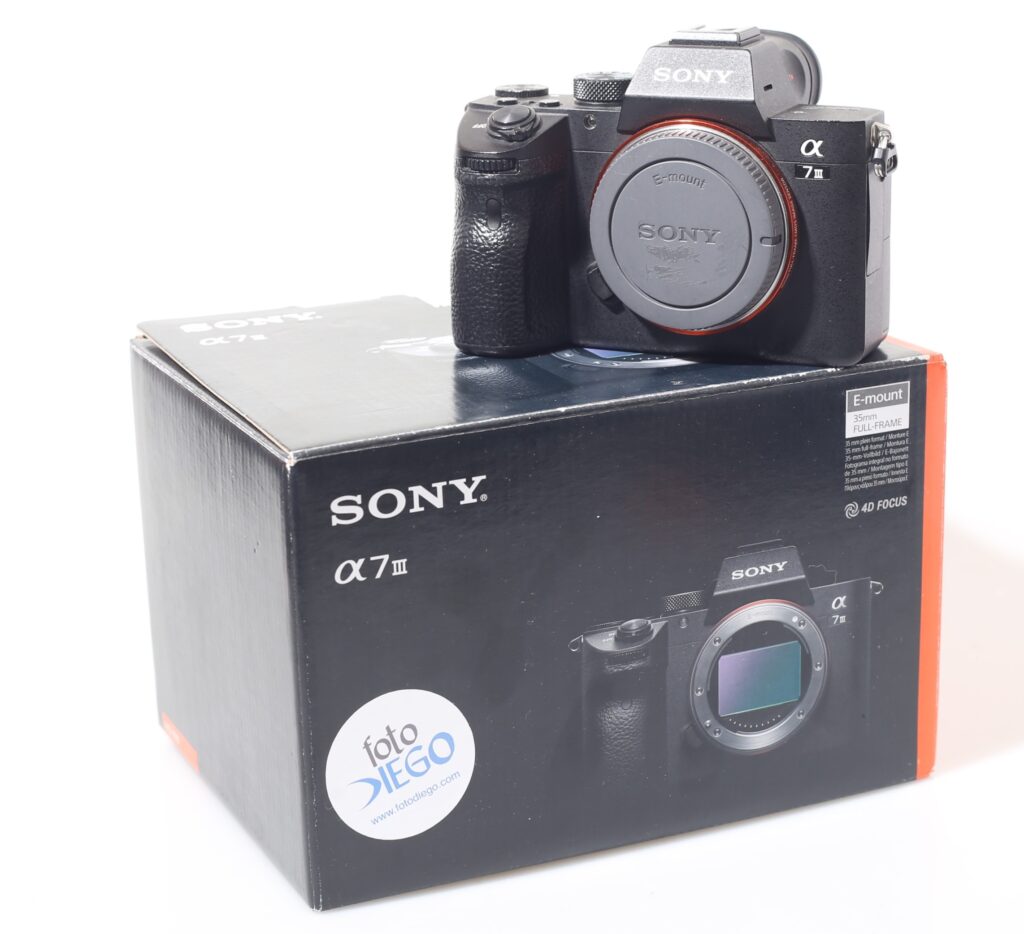 FOTOCAMERA DIGITALE MIRRORLESS SONY A7 3. CORPO.