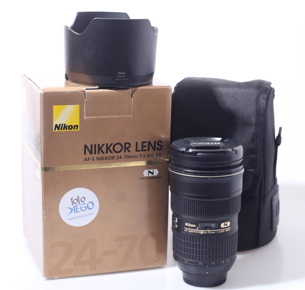 OBIETTIVO NIKON AF-S 24-70 MM F/2.8G ED. N.