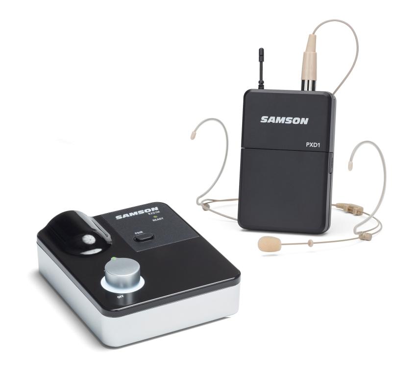 Samson XPDm Headset Sistema Microfonico Wireless 2.4 GHz con DE5