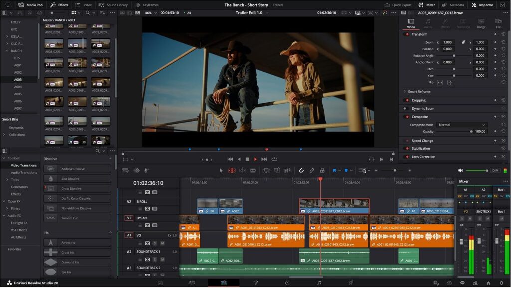 Blackmagic Design DaVinci Resolve Studio 21 – Licenza Software Professionale Video Editing