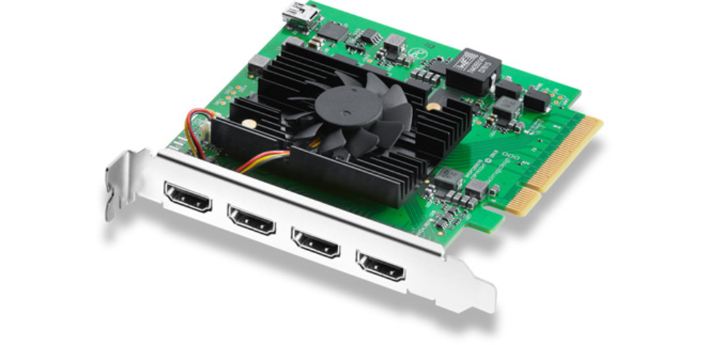 Blackmagic Design DeckLink Quad HDMI Recorder – Scheda di acquisizione 4 HDMI 4K60