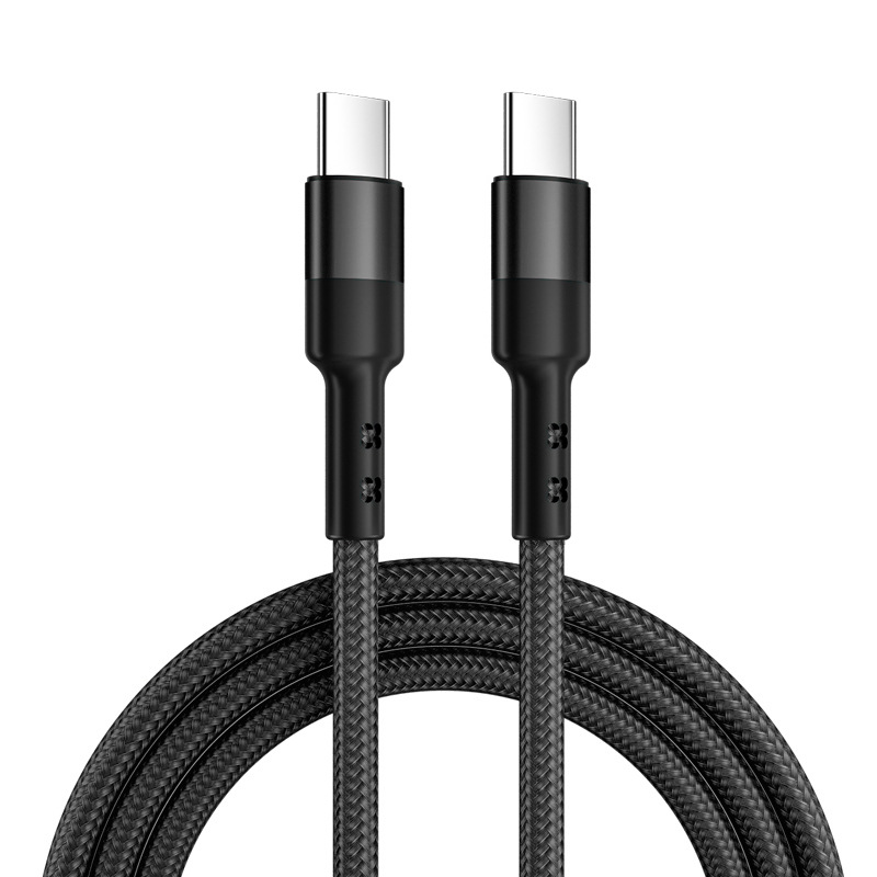 Caruba Cavo USB-C to USB-C 60W 3 Metri Nero