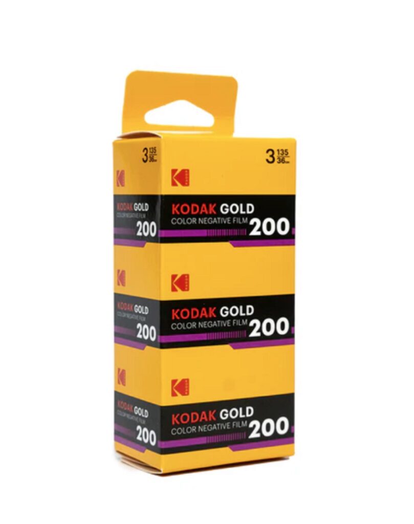 Kodak GOLD 200 Pellicola Colore 35mm 135-36 ISO 200 – 3 Rullini