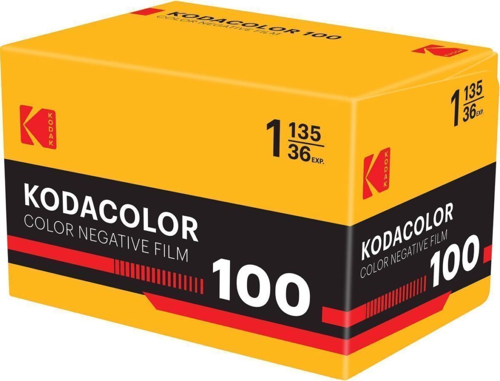 Kodak KODACOLOR 100 Pellicola Colore 35mm 135-36 ISO 100