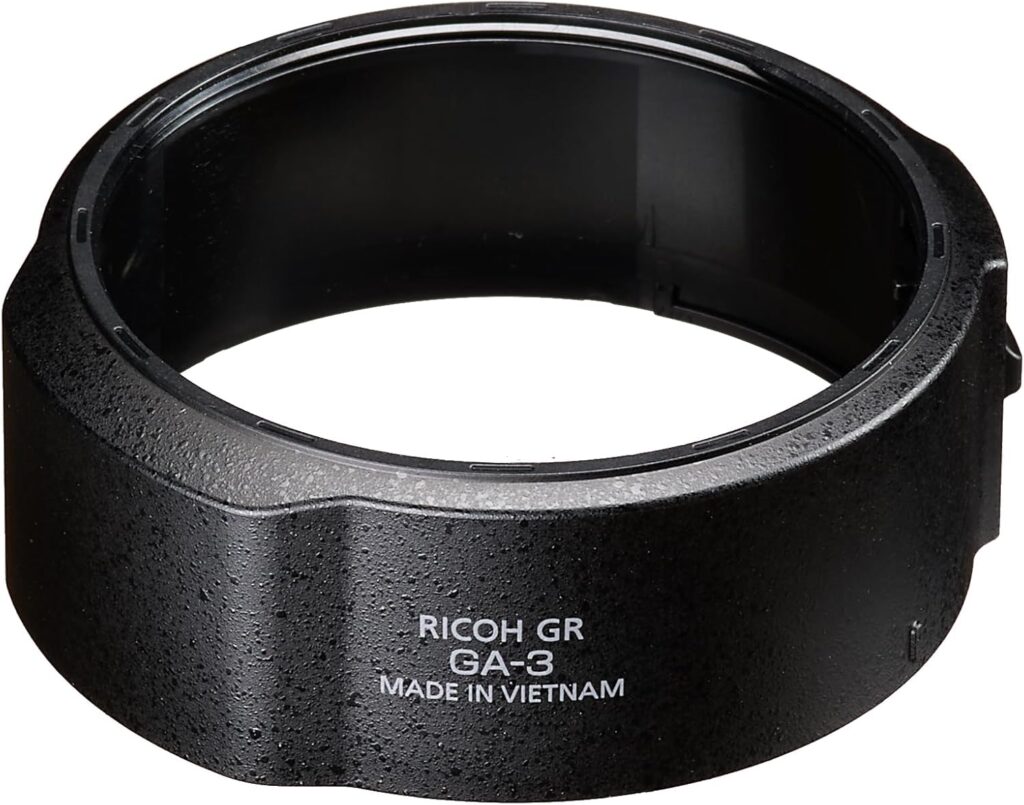 Ricoh GA-3 Lens Adapter per GR IV – Adattatore per GW-4 e Filtri 49mm